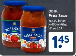 Aldi Süd CUCINA Pasta-Sauce Angebot
