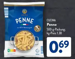 Aldi Süd CUCINA Penne Angebot
