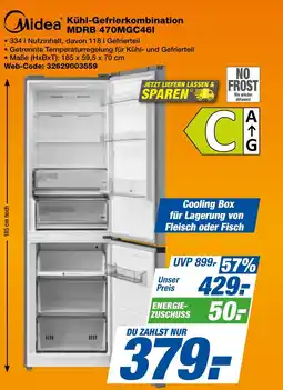 expert Techno Land Midea Kühl-Gefrierkombination MDRB 470MGC461 Angebot