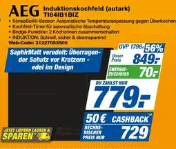 expert Techno Land AEG Induktionskochfeld (autark) TI641B1BIZ Angebot