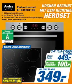 expert Techno Land Amica Einbau-Herdset EHCX933110E Angebot