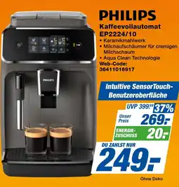 expert Techno Land PHILIPS Kaffeevollautomat EP2224/10 Angebot