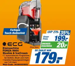expert Techno Land ECG Eismaschine FORZA 9800 Slushie & IceCream Angebot