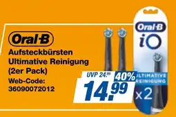 expert Techno Land Oral-B Aufsteckbürsten Ultimative Reinigung (2er Pack) Angebot