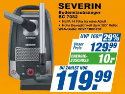 expert Techno Land SEVERIN Bodenstaubsauger BC 7052 Angebot