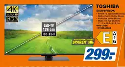 expert Techno Land TOSHIBA 50UV6F68DA Smart TV Angebot