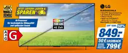 expert Techno Land LG OLED42C58LA Smart TV Angebot