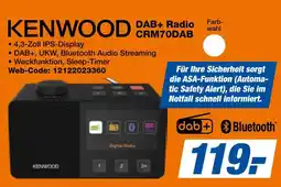 expert Techno Land KENWOOD DAB+ Radio CRM70DAB Angebot