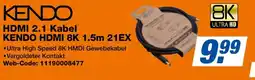 expert Techno Land KENDO HDMI 2.1 Kabel KENDO HDMI 8K 1.5m 21EX Angebot
