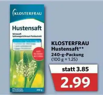 Combi Klosterfrau Hustensaft Angebot