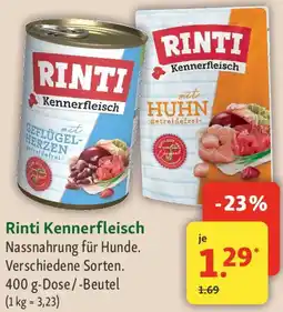 Fressnapf Rinti Kennerfleisch Angebot