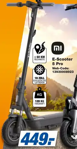 expert Techno Land Xiaomi E-Scooter 5 Pro Angebot