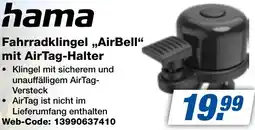 expert Techno Land hama Fahrradklingel ,,AirBell" mit AirTag-Halter Angebot