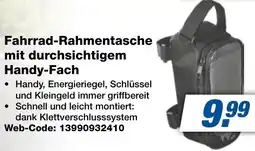 expert Techno Land Fahrrad-Rahmentasche mit durchsichtigem Handy-Fach Angebot