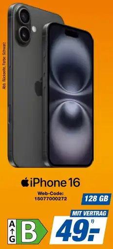 expert Techno Land iPhone 16 Angebot