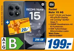 expert Techno Land Redmi Note 15 4G Angebot