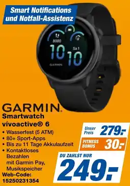 expert Techno Land GARMIN Smartwatch vívoactive 6 Angebot