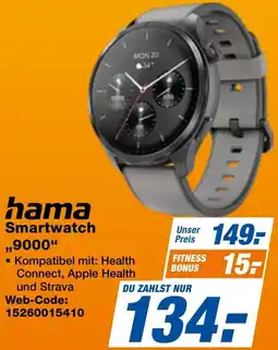 expert Techno Land hama Smartwatch ,,9000" Angebot