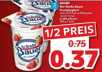 Kaufland Bauer Der Grobe Bauer Fruchtjoghurt Angebot