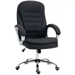 Netto Marken-Discount Vinsetto Bürostuhl Schaumstoff, Leinen Angebot