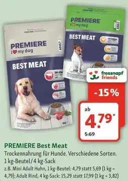 Fressnapf PREMIERE Best Meat Angebot
