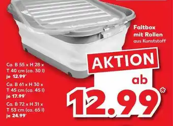 Kaufland Faltbox Mit Rollen Angebot