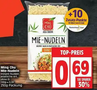 Edeka Ming Chu Mie-nudeln Angebot