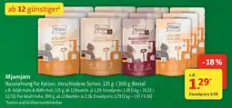 Fressnapf Mjamjam Nassnahrung für Katzen Angebot