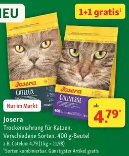 Fressnapf Josera Trockennahrung für Katzen Angebot