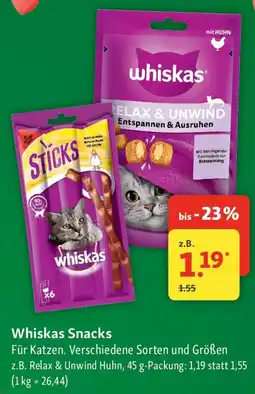 Fressnapf Whiskas Snacks Für Katzen Angebot
