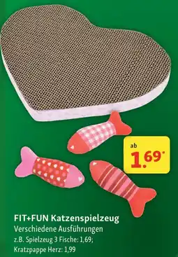 Fressnapf FIT+FUN Katzenspielzeug Angebot