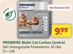 Fressnapf PREMIERE Multi-Cat Carbon Control Angebot