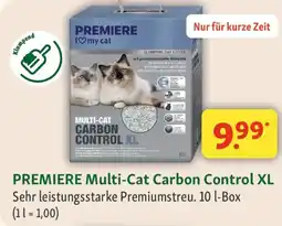 Fressnapf PREMIERE Multi-Cat Carbon Control XL Angebot