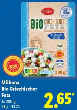 Lidl Milbona Bio Griechischer Feta Angebot