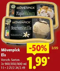 Lidl Mövenpick Eis Angebot