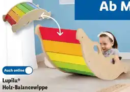 Lidl Lupilu Holz-Balancewippe Angebot