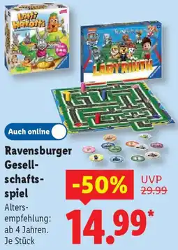 Lidl Ravensburger Gesellschaftsspiel Angebot