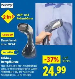 Lidl Beldray Dampfbürste Angebot