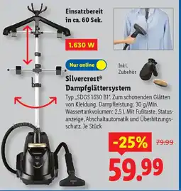 Lidl Silvercrest Dampfglättersystem Angebot