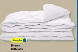 Lidl Livarno Bettdecke ca. 135 x 200 cm Angebot