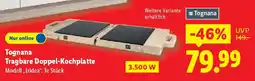 Lidl Tognana Tragbare Doppel-Kochplatte Angebot