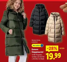 Lidl Esmara Steppmantel Angebot