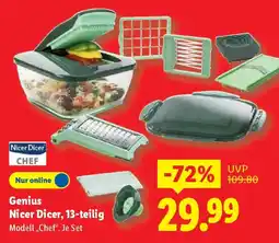 Lidl Genius Nicer Dicer, 13-teilig Angebot
