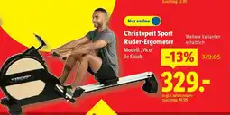 Lidl Christopeit Sport Ruder-Ergometer Angebot