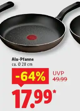 Lidl Tefal Alu-Pfanne ca. Ø 28 cm Angebot