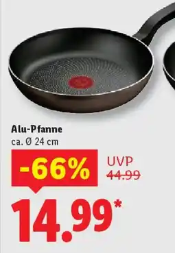 Lidl Tefal Alu-Pfanne ca. Ø 24 cm Angebot