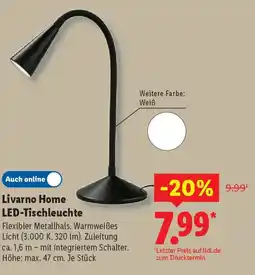 Lidl Livarno Home LED-Tischleuchte Angebot