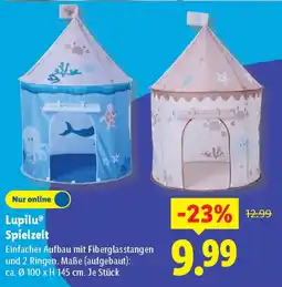 Lidl Lupilu Spielzelt Angebot