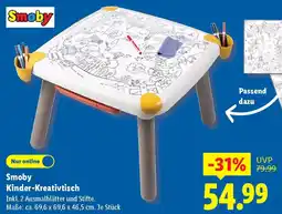 Lidl Smoby Kinder-Kreativtisch Angebot