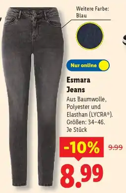 Lidl Esmara Jeans Angebot